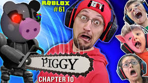 Top quality coloring sheets for free. Roblox Piggy The Mall Chapter 10 Fgteev Multiplayer Escape The Secret Is Out Youtube