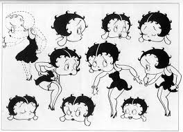 Betty Boop Old Cartoon Characters Black And White Ominous Octopus Omnibus Betty Boop Betty Boop Vintage Cartoon Cartoon