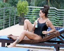 On july 21, 2020, katie price told the sun online that son harvey has been discharged from hospital 10 days katie price posted this photo with son harvey in hospital on instagramcredit: Katie Price In Black Swimsuit 2020 02 Gotceleb