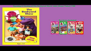 A day at the beach. Barney The Backyard Show 1992 Home Video Vhs Opening Closing Youtube