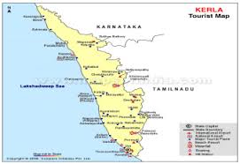 Banks, hotels, bars, coffee and restaurants, gas stations, cinemas. Kerala Map Travel Holidays India