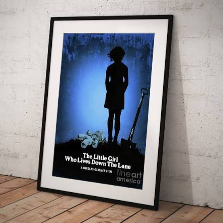 The Little GIrl Who Lives Down The Lane Poster by Bo Kev - Metal Posters