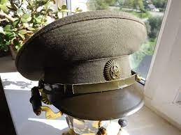 Vintage Soldier S Cap Hat Russian Soviet Ussr Military Uniform Size 56 S Ebay Military Uniform Soviet Red Army Caps Hats