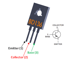 Bd136 Transistor Pinout Electronics Projects Diy Electronics Projects Transistors