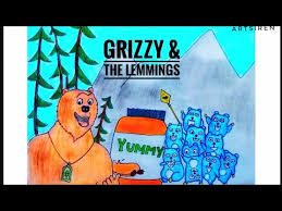 Tekenen voor afdrukken voor kids 7. Grizzy And The Lemmings Easy Drawing Step By Step Grizzy And Les Lemmings Grizzy Lem Youtube