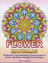 50 romantic mandalas and heart designs: Bol Com Flower Mandalas