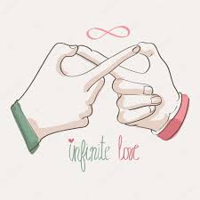 Doodle Hands Making Infinity Symbol Infinite Love Love Symbols Friend Symbol Symbol Drawing