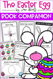 The Easter Egg Book Companion Easter Activities Book Companion Easter Classroom Activities Writing Activities