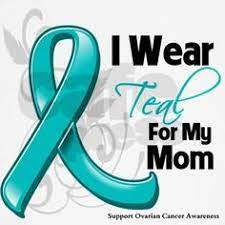 When they are caused by ovarian cancer, they tend to be persistent and a change from normal − for example, they occur more often or are more severe. Teal Ribbon