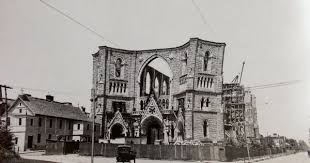 Sacred Heart Church Under Construction Early 1900 S Home Movies Newark New Jersey Photo