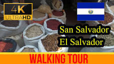 4K 60fps】San Salvador ~ Walking Tour - El Salvador - YouTube