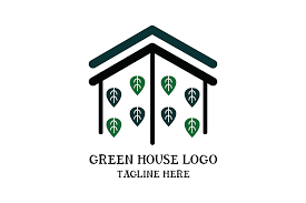 Download Green House Logo Vector Graphic By Yuhana Purwanti Creative Fabrica PSD Mockup Templates