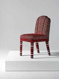 And Objects Abbas Dining Chair Fully Upholstered In Wilde Red Velvet Fabric Dining Room Chairs Dining Chairs Chair