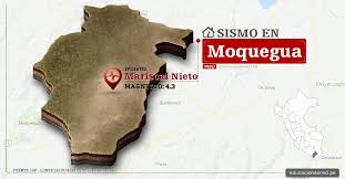 Temblor hoy 23 de junio de 2020. Temblor En Moquegua De Magnitud 4 3 Hoy Lunes 19 Julio 2021 Sismo Epicentro Mariscal Nieto Igp Www Igp Gob Pe Educacionenred Pe