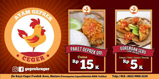 Открыть страницу «geprek bensu lamongan» на facebook. Ayam Geprek Ceger Restaurant South Tangerang Restaurant Menu And Reviews