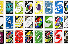 Uno (from italian and spanish for 'one'; List Special Uno Cards Ultraboardgames