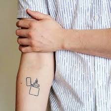 Flick It Tattoo Semi Permanent Tattoos By Inkbox In 2020 Minimalist Tattoo Simple Tattoos For Guys Tattoos