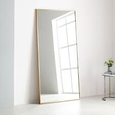 Browse all of it right here. Metal Frame Oversized 78 Floor Mirror Antique Brass