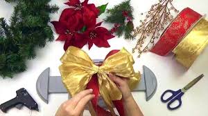 Bow Genius How To Make A Christmas Wreath Diy Wreath Tutorial Christmas Wreaths To Make Christmas Wreaths Christmas Tree Bows
