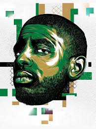 Kyrie Irving Art Board Print