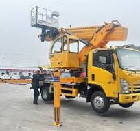 Isuzu 22m 24m 28m 30m 33m Telescopic Boom Aerial Platform Work Truck Aerial  Bucket Truck