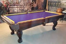 Single piece slate, 80x40 play surface. Maine Home Recreation Pool Table Reviews