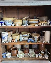 Some artifacts, most of them were dug locally here in Baltimore.