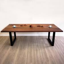Solid wood dining table extension leaf. Solid Wood Dining Table Toronto 100 Premium Canadian Walnut