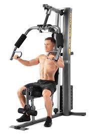 Golds Gym Xrs 50 Home Gym With Up To 280 Lbs Of Resistance High And Low Pulley System For Total Body Workout Walmart Com