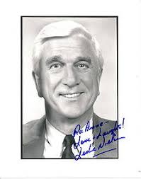 Leslie Nielsen Autographed Photograph