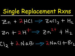Not all single replacement reactions can occur. Single Replacement Reactions And Net Ionic Equations Youtube