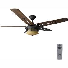 Hampton bay ceiling fans are some of the most durable cooling appliances on the market. Hampton Bay Pendleton 52 In Led Indoor Oil Rubbed Bronze Ceiling Fan With Light Kit And Remote Control 56152 The Home Depot