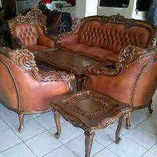 Ukuran meja makan ukiran jepara p 225 cm x l 110 cm x t 78 cm. Jual Kursi Tamu Romawi Ukiran Jati Kursi Jepara Di Lapak Toko Mebel Jepara Bukalapak