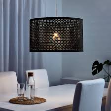 Plastique abs pied de lampe et accessoires de suspension vendus séparément. Nymo Abat Jour Noir Couleur Laiton 59cm Magasinez Chez Ikea Ikea