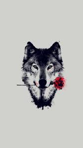 The great collection of wolf wallpaper for iphone for desktop, laptop and mobiles. Wolf Red Rose Art Wallpaper Iphone Best Iphone Wallpaper Art Wallpaper Iphone Wolf Wallpaper Iphone Art
