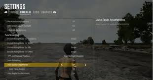 By default, the peek fire is disabled, you need to turn it on. Pubg Xbox Update 8 Adds Auto Equip Feature For Attachments
