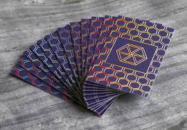 Our example shows a black and white marble background, gloss lam and a metallic gold base with holographic layer. Raised Uv Or Foil Business Cards Printifast Business Cards Marketing Materials Signage More