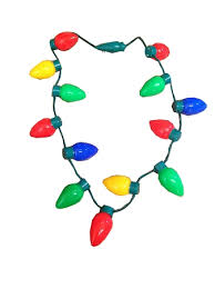 Disney Christmas Necklace Retro Christmas Lights Led Lig