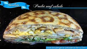 Suedois Poulet Oeuf Salade Boulangerie Patisserie Ferry