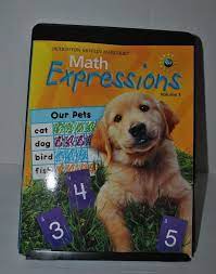 Houghton Mifflin Harcourt Math Expressions Volume 1 Grade Level Kindergarten Houghtonmifflinharcourt Wor Math Expressions Student Activities Book Activities