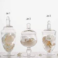 Most importantly though is the fact that they are offered at some of the best prices anywhere online. 3 Pack Clear Glass Apothecary Jars Candy Container With Lids 9 10 Chaircoverfactory