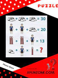 Today S Featured Puzzle Picture Math Problem Maths Puzzles Math Pictures Math Riddles Brain Teasers