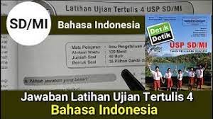 Check spelling or type a new query. Latihan Ujian Tertulis 4 Bahasa Indonesia Buku Detik Detik Usp Sd Mi Youtube