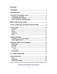 Avoid strain on your voice. 90 Days To Become A Better Singer