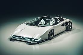 It is one of the many exotic designs developed by italian design house bertone, which pioneered and popularized the sharply angled italian wedge shape. When Lamborghini Meets Delorean You Get The E V E Countach Techeblog