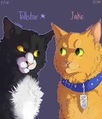 Tallstar And Jake By Dannoitanart Deviantart Com On Deviantart Warrior Cats Books Warrior Cats Fan Art Warrior Cat Memes