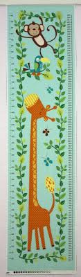 Jungle Friends Growth Chart Panel