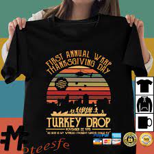 Maybe you would like to learn more about one of these? First Annual Wkrp Thanksgiving Day Turkey Drop November 22 1978 Vintage Shirt Hoodie Sweater Long Sleeve And Tank Top