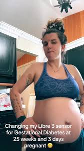 Changing my libre 3 sensor today at 25 weeks and 3 days pretnant as a  sureogate with gestational diabetes! #fypシ゚viral #fypシ #fyp #rainbowbabies  #ivf #ivfjourney #ivfjourney #intendedparents #fypage ...