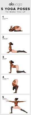 5 Yoga Poses To Wake You Up In The Morning Betterthancoffee Yoga Stretch Morning Workout Yoga Postures Yoga Poses